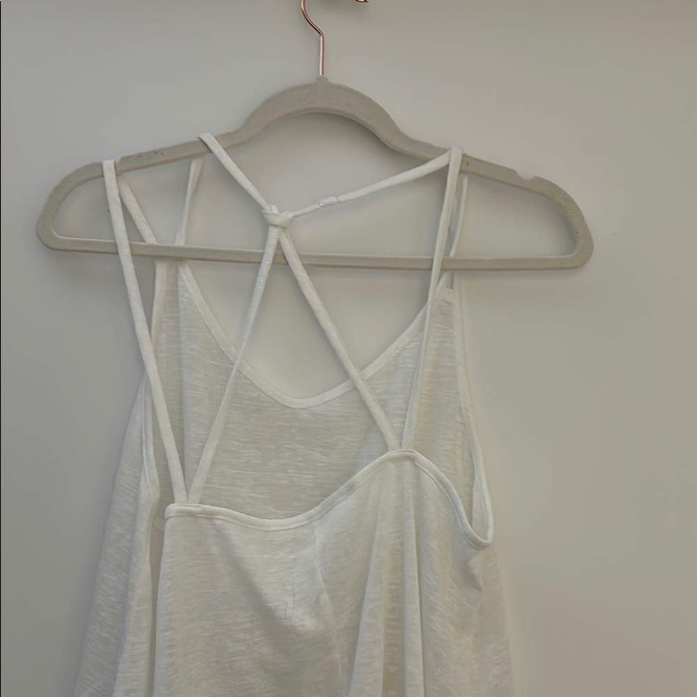 White Strappy Cover Up - Picture 2 of 2